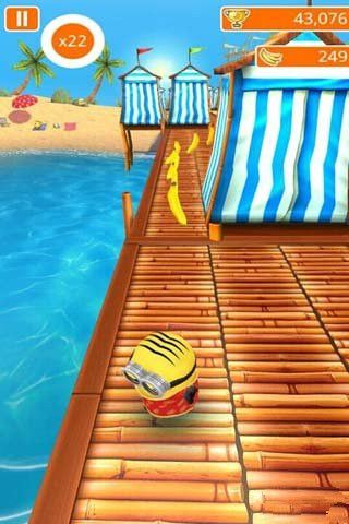 神偷奶爸:小黄人快跑经验技巧 夏日度假的小黄人沙滩攻略