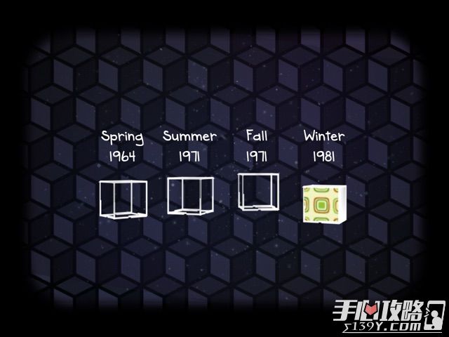 Cube Escape: Seasons攻略 第4关 Winter