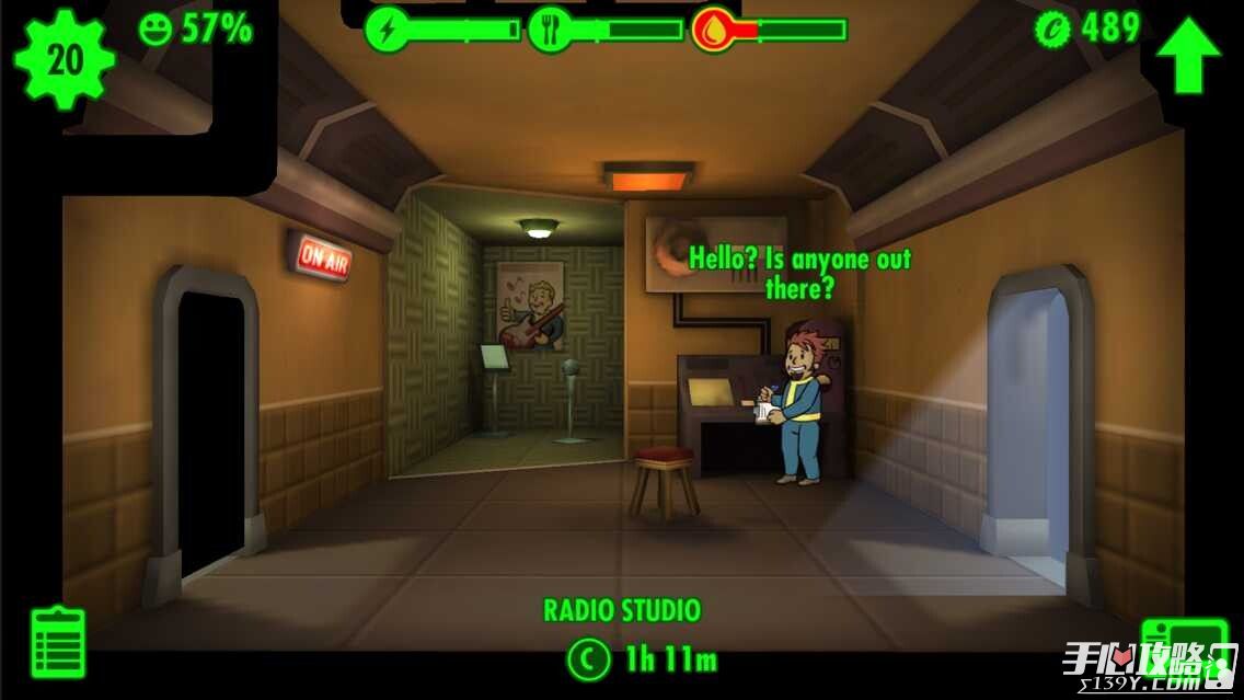 mystery stranger fallout shelter