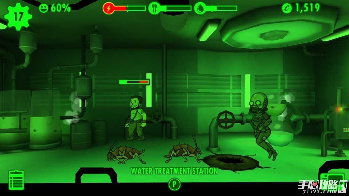 辐射避难所fallout shelter与蟑螂战斗技巧攻略