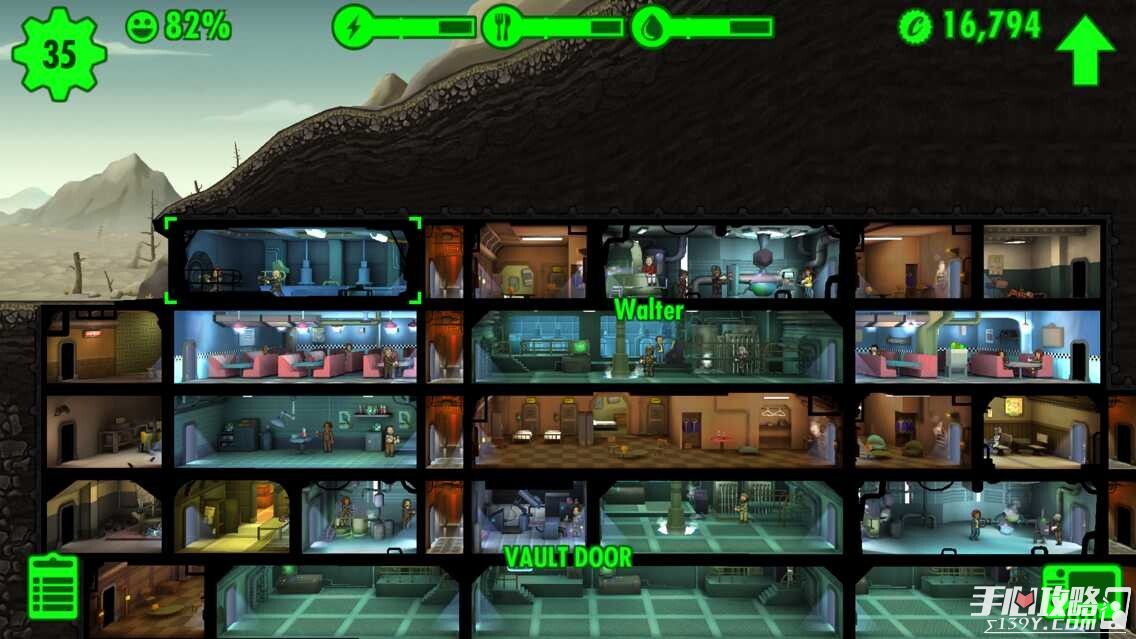 辐射避难所Fallout Shelter如何升级大门
