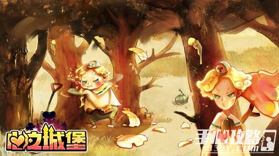 浪漫童话拒绝杀气《心之城堡》仙境原画集首曝4