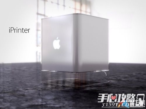 苹果3D打印机概念设计 有点像老版电脑主机3