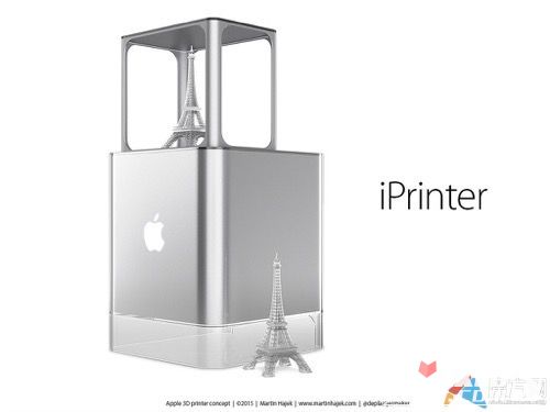 苹果3D打印机概念设计 有点像老版电脑主机2