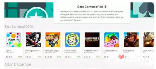 Googleplay年终总结公布2015年最佳手游名单1