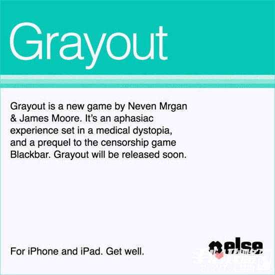 体验失语症带来的痛苦 《Grayout》本周上架2