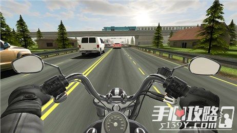 视觉摩托游戏《公路骑手Traffic Rider》上架iOS2