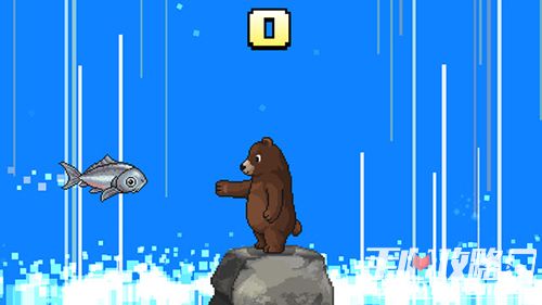 熊击飞鱼Smacky Bear评测：熊在瀑布下的修炼2