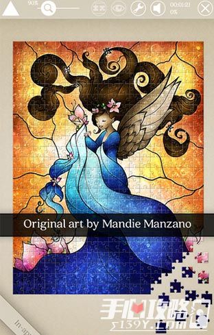 在拼图碎片中尽享艺术气息《Mandie Manzano拼图画》iOS版发布1