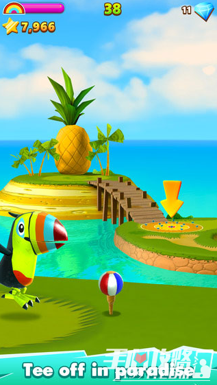 《Golf Island》登iOS平台 梦幻高尔夫体验1