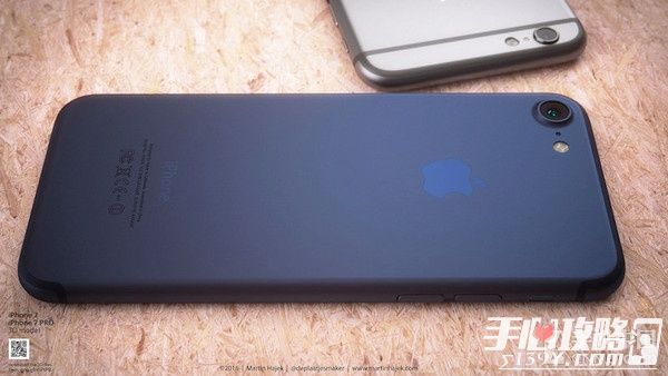 IPhone 7深蓝渲染图：新配色颜值提升2