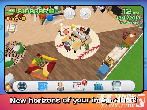 《办公室的故事》苹果商店限免中 可爱的模拟经营游戏1