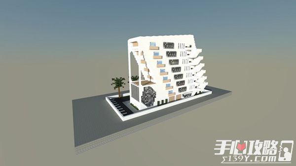 《我的世界》新概念打造的现代公寓 竟然还带泳池2