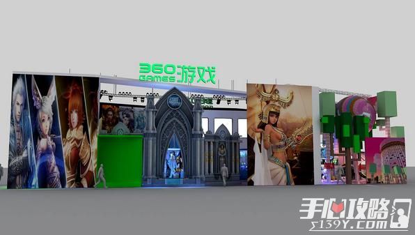 2016ChinaJoy360游戏展台曝光 “混合风暴”刮起全民娱乐风潮2