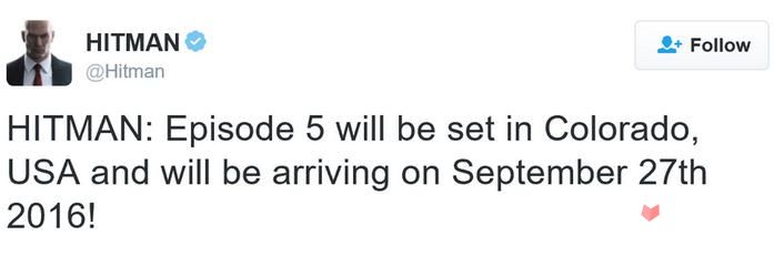 《杀手6：第五章》确认9月27日发售 前往科罗拉多农场1