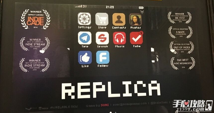 《Replica》这款独立游戏就这样火了 窥探陌生人手机？1
