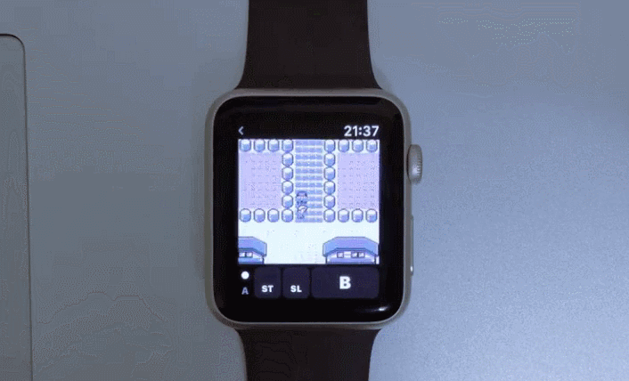 将Apple Watch 2“改造”成GameBoy游戏机 还能玩《精灵宝可梦》2