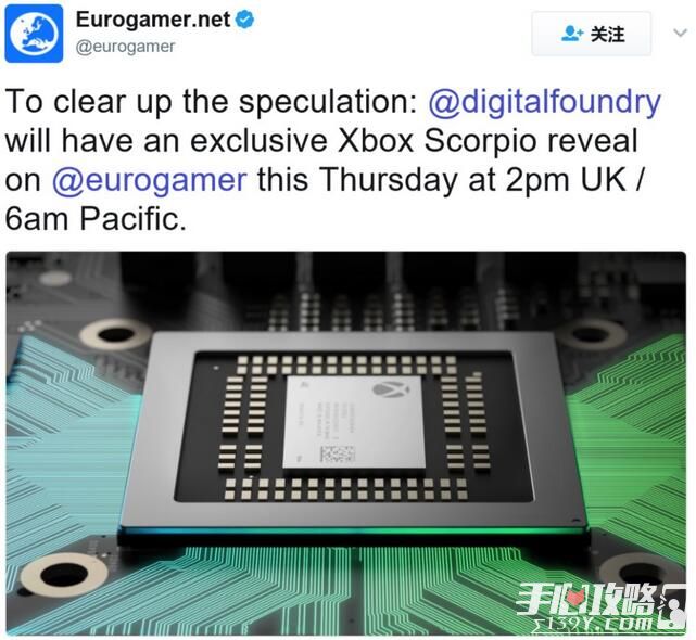 微软Xbox One天蝎座主机即将登场 4月6日晚9点1