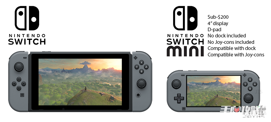 掌机版Switch Mini即将推出 3DS地位颇为尴尬1