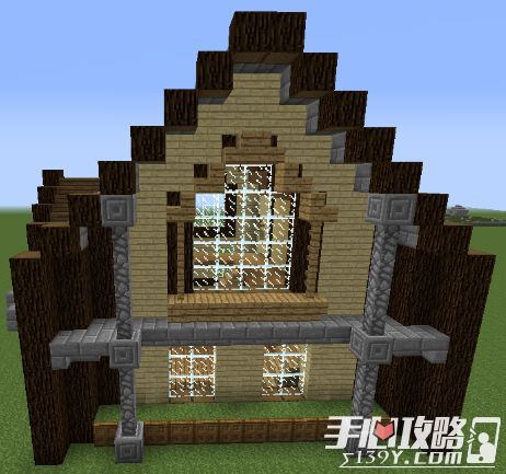 《我的世界》生存模式别墅建造图文教程 13