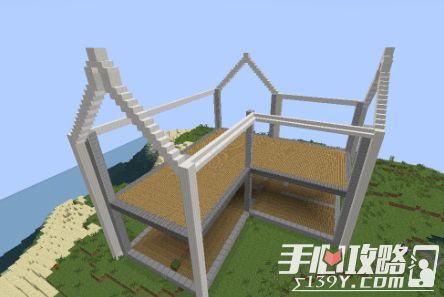 《我的世界》大型别墅建造图文教程 5