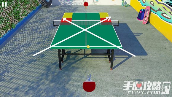 虚拟乒乓球高手玩法技巧7