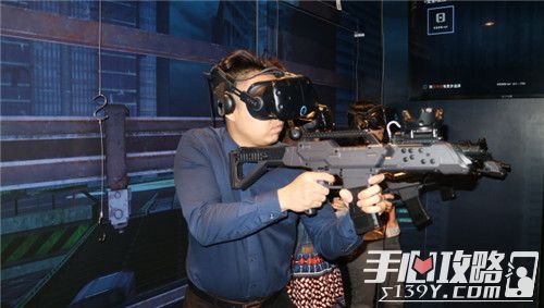 谷得“VR+乐园”高空射击VR新游上市引爆店铺人气3