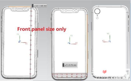 2018款iPhone前面板曝光：共3款、全是刘海屏2