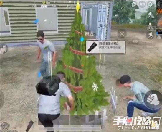 绝地求生刺激战场小圣诞树位置功能详细介绍3