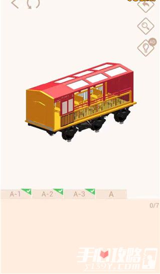 我爱拼模型日本京都嵯峨野小火车搭建攻略10
