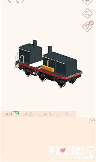 我爱拼模型日本京都嵯峨野小火车搭建攻略3