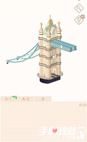 我爱拼模型英国伦敦塔桥搭建攻略2