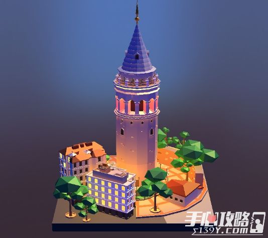 我爱拼模型土耳其加拉塔石塔搭建攻略3
