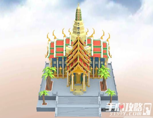 我爱拼模型泰国碧隆天神殿搭建攻略3