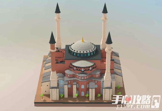 我爱拼模型土耳其圣索菲亚大教堂搭建攻略4