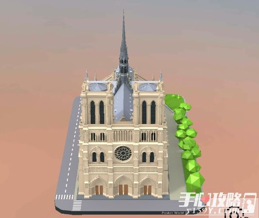 我爱拼模型法国巴黎圣母院搭建攻略3