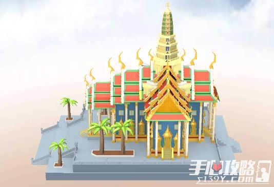 我爱拼模型泰国碧隆天神殿搭建攻略2
