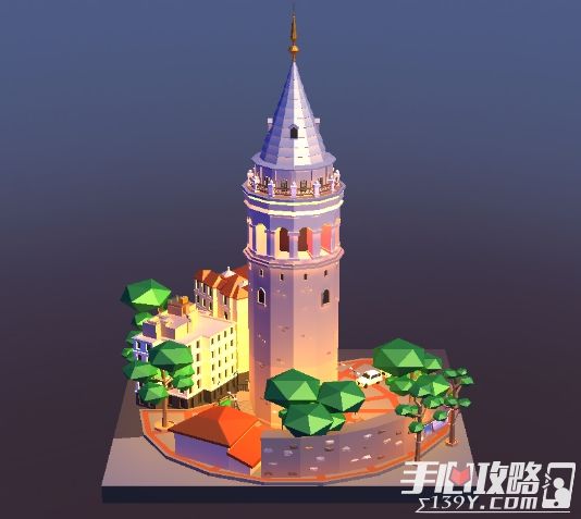 我爱拼模型土耳其加拉塔石塔搭建攻略4