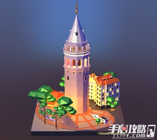 我爱拼模型土耳其加拉塔石塔搭建攻略1