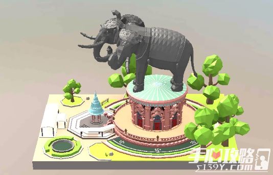 我爱拼模型泰国三象神博物馆搭建攻略2