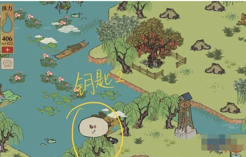 《江南百景图》杭州探险第四章钥匙位置介绍