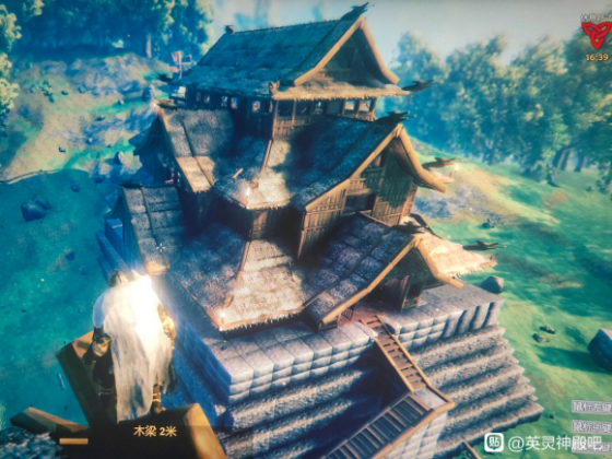 英灵神殿日式城堡建造图