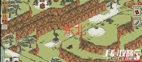 《江南百景图》徽州探险铜鹤雕像转动方向分享
