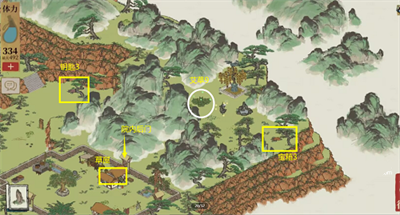 《江南百景图》徽州探险第四章宝箱位置