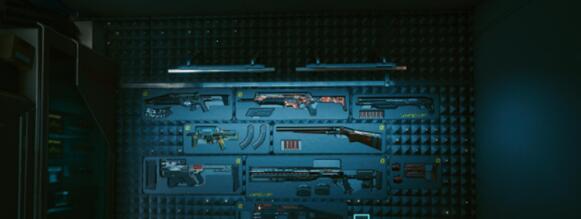 《赛博朋克2077》武器墙全收集顺序一览