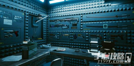 《赛博朋克2077》武器墙全收集顺序一览